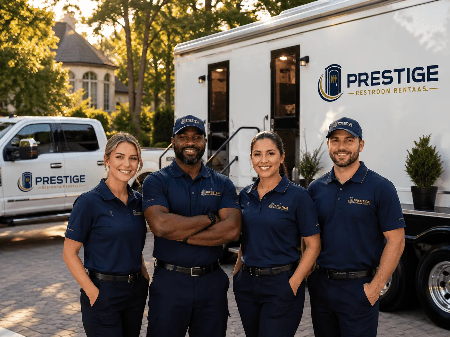 Trusted Luxury Portable Restrooms company in Johnstown, OH